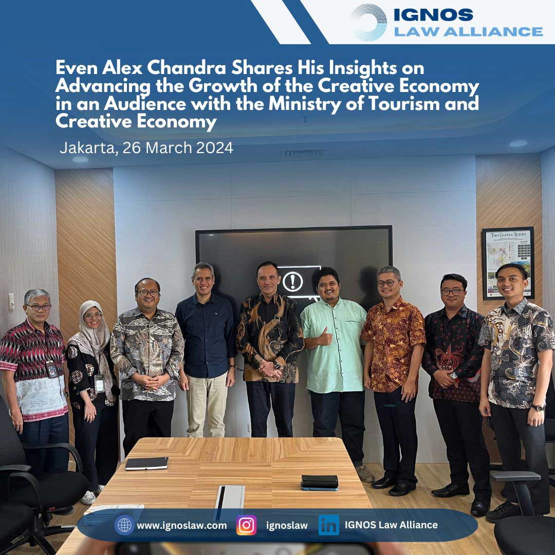 Even Alex Chandra Memberikan Pandangannya untuk Kemajuan Pertumbuhan Ekonomi Kreatif dalam Audiensi dengan Kementerian Pariwisata dan Ekonomi Kreatif