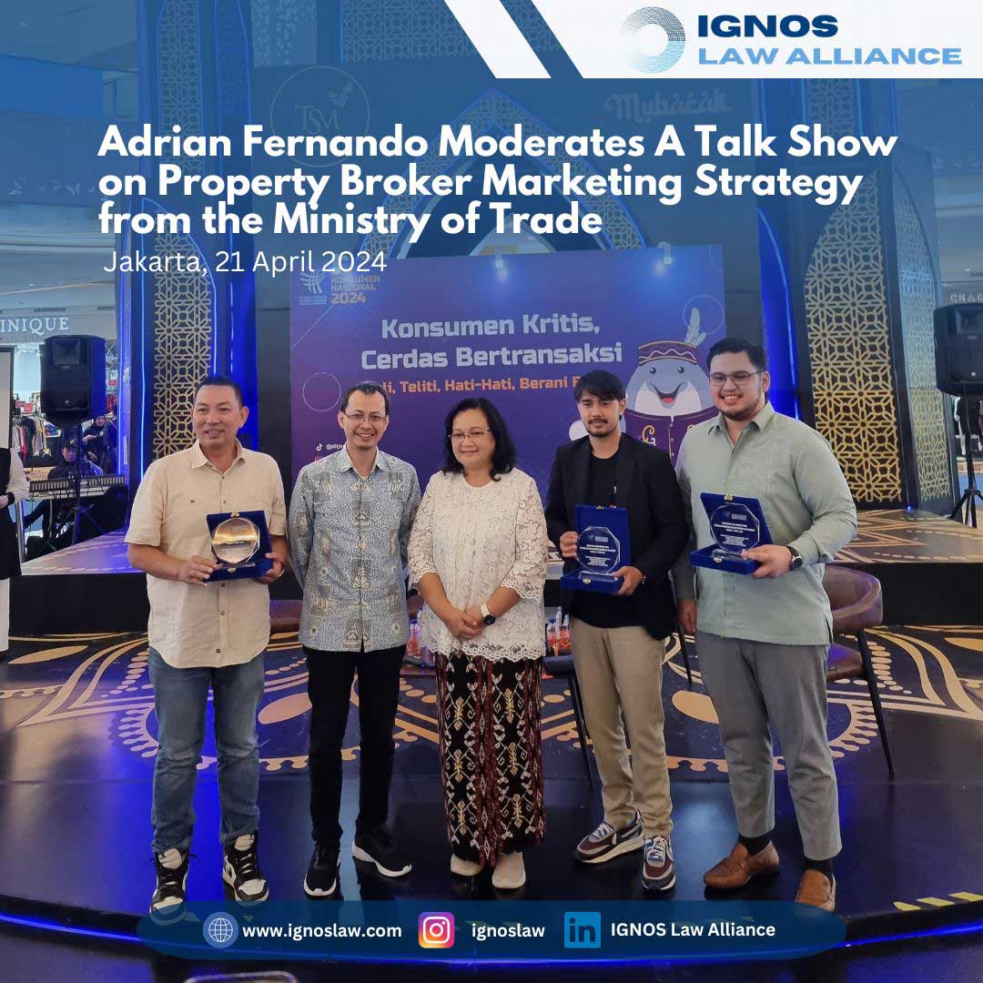 Adrian Fernando Memoderatori Talkshow Strategi Marketing Broker Properti dari Kementerian Perdagangan